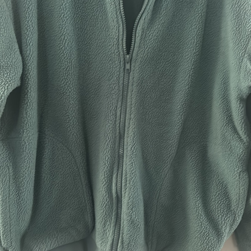 Urban Outfitters Sherpa fleece zip-up jacket size medium - Picture 3 of 5